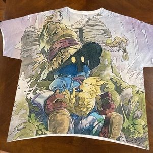 Final Fantasy IX Vivi Ornitier XXL Custom T-Shirt Brand New